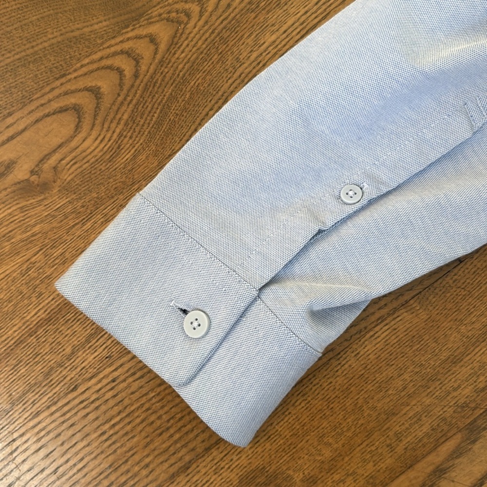 Lululemon Athletica Commission Long Sleeve (Blue, Button Down) XL - Picture 5 of 6